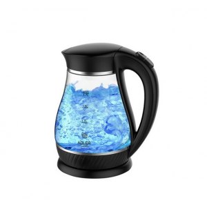 CZAJNIK AD1274 BLACK SZKLANY