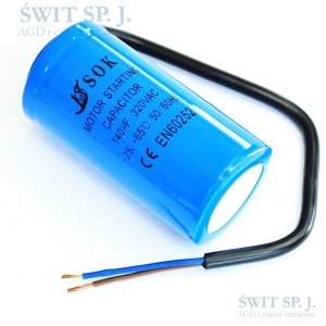 KONDENSATOR 140 uF 320V