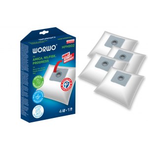 WORKI PERFECT-BAG MPMB02, 4 szt + filtr, AMICA